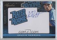 Rated Rookie Autograph - Kelvin Herrera #/299