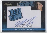 Rated Rookie Autograph - Matt Dominguez #/299