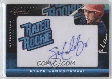 2012 Panini Signature Series - [Base] #141 - Rated Rookie Autograph - Steve Lombardozzi /299