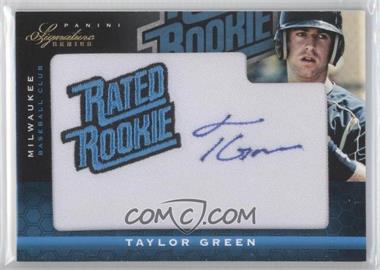 2012 Panini Signature Series - [Base] #142 - Rated Rookie Autograph - Taylor Green /299