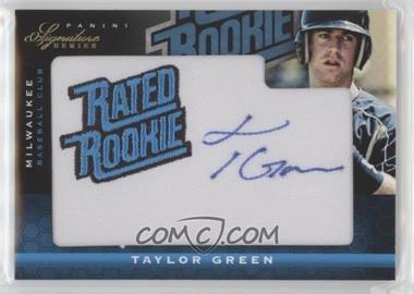 2012 Panini Signature Series - [Base] #142 - Rated Rookie Autograph - Taylor Green /299