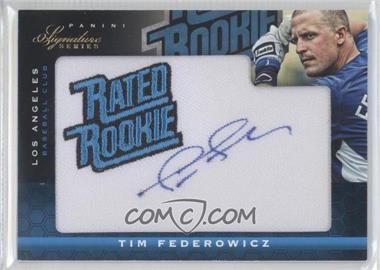 2012 Panini Signature Series - [Base] #143 - Rated Rookie Autograph - Tim Federowicz /299