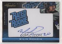 Rated Rookie Autograph - Wilin Rosario #/299