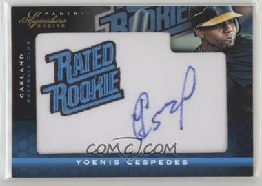 2012 Panini Signature Series - [Base] #150 - Rated Rookie Autograph - Yoenis Cespedes /299