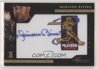 2012 Panini Signature Series - MLBPA Logo Patch Signatures #40 - Mariano Rivera /25