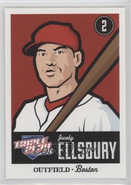 2012 Panini Triple Play - [Base] #12 - Jacoby Ellsbury