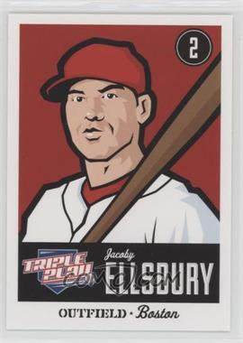 2012 Panini Triple Play - [Base] #12 - Jacoby Ellsbury