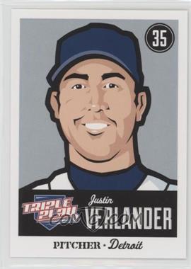 2012 Panini Triple Play - [Base] #28 - Justin Verlander