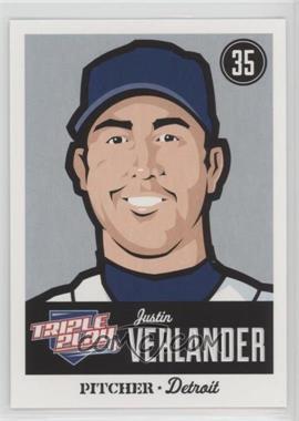 2012 Panini Triple Play - [Base] #28 - Justin Verlander