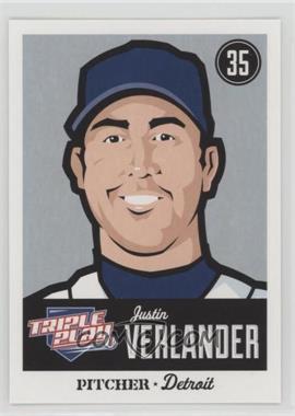 2012 Panini Triple Play - [Base] #28 - Justin Verlander