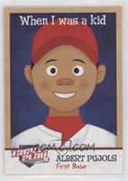 When I was a kid - Albert Pujols [EX to NM]