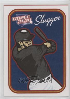 2012 Panini Triple Play - Stickers #11 - Slugger