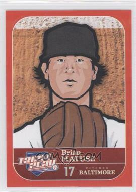 2012 Panini Triple Play - Stickers #18 - Brian Matusz