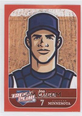 2012 Panini Triple Play - Stickers #28 - Joe Mauer