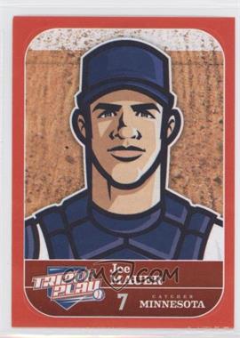 2012 Panini Triple Play - Stickers #28 - Joe Mauer