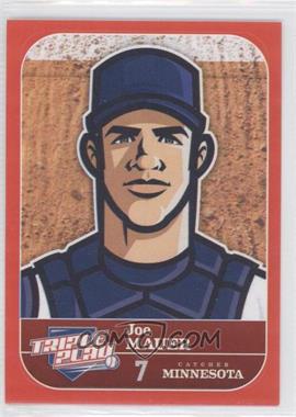 2012 Panini Triple Play - Stickers #28 - Joe Mauer