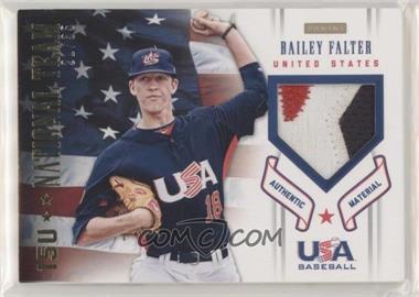 2012 Panini USA Baseball National Team - 15U National Team - Patches #9 - Bailey Falter /35