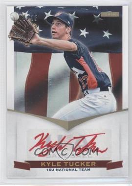 2012 Panini USA Baseball National Team - 15U National Team - Red Ink Signatures #19 - Kyle Tucker /25