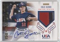 Cole Sands #/35