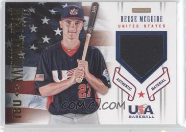 2012 Panini USA Baseball National Team - 18U National Team - Patches #12 - Reese McGuire /35