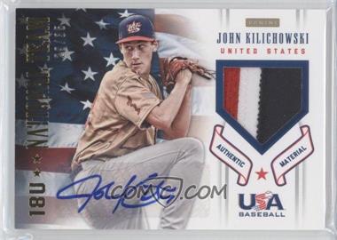 2012 Panini USA Baseball National Team - 18U National Team - Signature Patches #10 - John Kilichowski /35