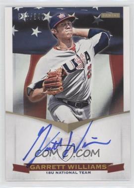 2012 Panini USA Baseball National Team - 18U National Team Signatures #GW - Garrett Williams /349