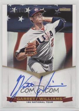 2012 Panini USA Baseball National Team - 18U National Team Signatures #GW - Garrett Williams /349