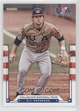 2012 Panini USA Baseball National Team - [Base] #14 - D.J. Peterson