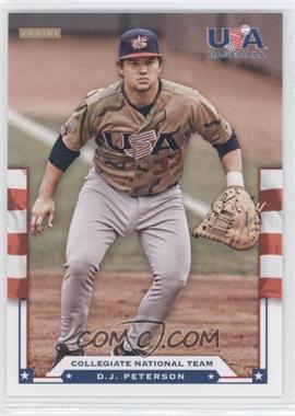 2012 Panini USA Baseball National Team - [Base] #14 - D.J. Peterson