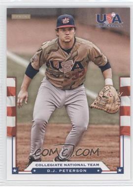 2012 Panini USA Baseball National Team - [Base] #14 - D.J. Peterson