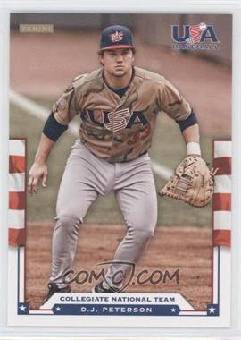 2012 Panini USA Baseball National Team - [Base] #14 - D.J. Peterson