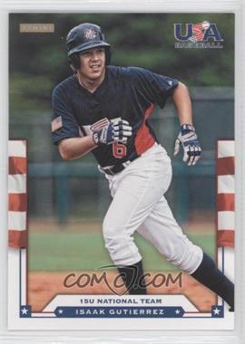 2012 Panini USA Baseball National Team - [Base] #52 - Isaak Gutierrez