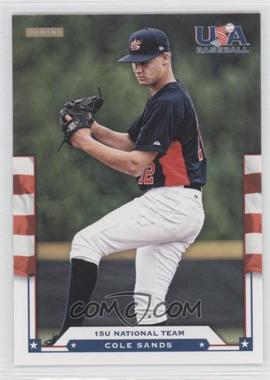 2012 Panini USA Baseball National Team - [Base] #60 - Cole Sands