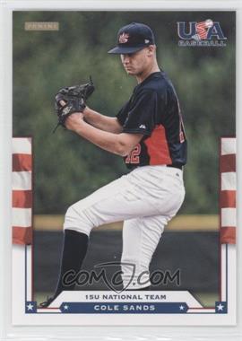 2012 Panini USA Baseball National Team - [Base] #60 - Cole Sands