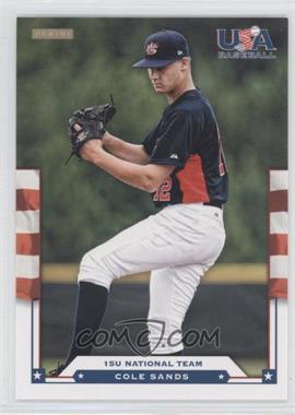 2012 Panini USA Baseball National Team - [Base] #60 - Cole Sands