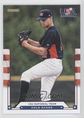 2012 Panini USA Baseball National Team - [Base] #60 - Cole Sands