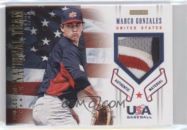 2012 Panini USA Baseball National Team - Collegiate National Team - Patches #10 - Marco Gonzales /35