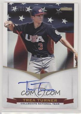 2012 Panini USA Baseball National Team - Collegiate National Team - Signatures #20.2 - Trea Turner /399