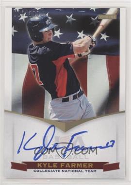 2012 Panini USA Baseball National Team - Collegiate National Team - Signatures #7 - Kyle Farmer /399