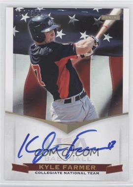 2012 Panini USA Baseball National Team - Collegiate National Team - Signatures #7 - Kyle Farmer /399