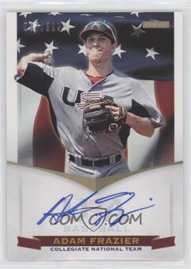 2012 Panini USA Baseball National Team - Collegiate National Team - Signatures #9 - Adam Frazier /399