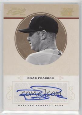 2012 Playoff Prime Cuts - [Base] - Century Gold Signatures #55 - Brad Peacock /10