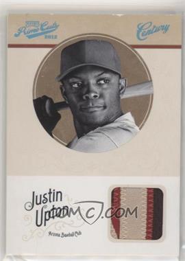 2012 Playoff Prime Cuts - [Base] - Century Platinum #28 - Justin Upton /10