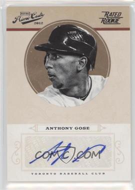 2012 Playoff Prime Cuts - [Base] #54 - Rookie Signature - Anthony Gose /199 [Noted]