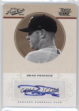 2012 Playoff Prime Cuts - [Base] #55 - Rookie Signature - Brad Peacock /149