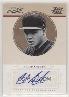 2012 Playoff Prime Cuts - [Base] #59 - Rookie Signature - Chris Archer /199