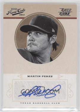 2012 Playoff Prime Cuts - [Base] #77 - Rookie Signature - Martin Perez /99