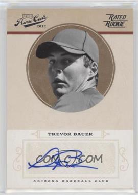 2012 Playoff Prime Cuts - [Base] #83 - Rookie Signature - Trevor Bauer /199