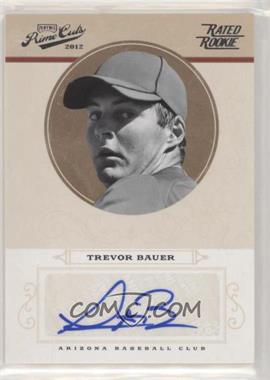 2012 Playoff Prime Cuts - [Base] #83 - Rookie Signature - Trevor Bauer /199