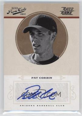 2012 Playoff Prime Cuts - [Base] #87 - Rookie Signature - Pat Corbin /149